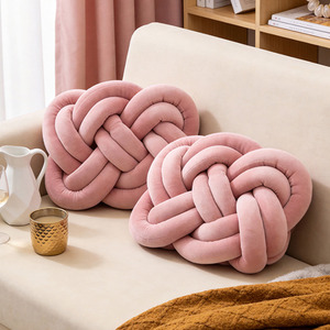 2 Pcs Knot Cushions