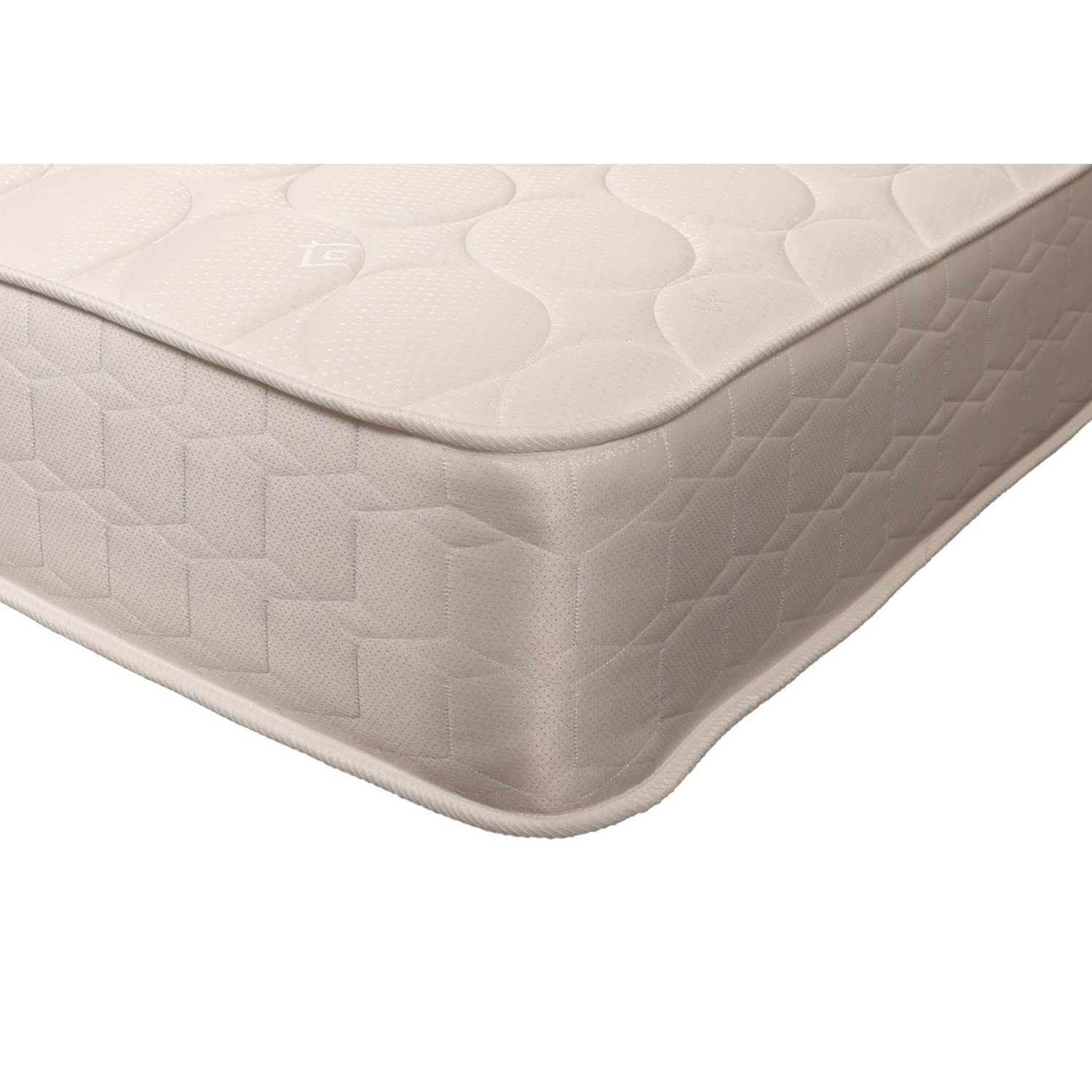 Quilted Ortho Coil Mattress - White Superking