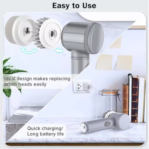 Rechargeable Cordless Spin Scrubber Cleaner