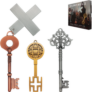 SILENT HILL Set of 3 Limited Edition Replica Metal Keys