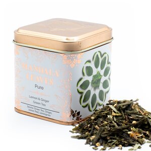 Classic Green Tea with Lemon Ginger Refreshing Antioxidant Rich