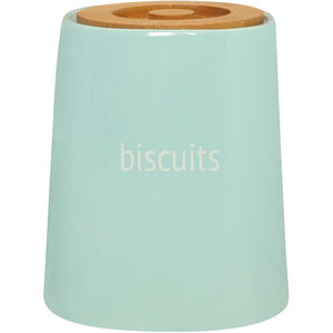 Fletcher Blue Ceramic Biscuit Canister