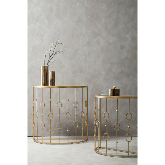 Faiza Set of 2 Art Deco Console Tables