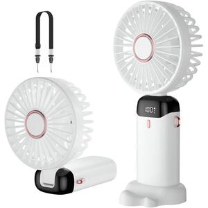 Portable Mini Fan USB Rechargeable Handheld Desk Fan