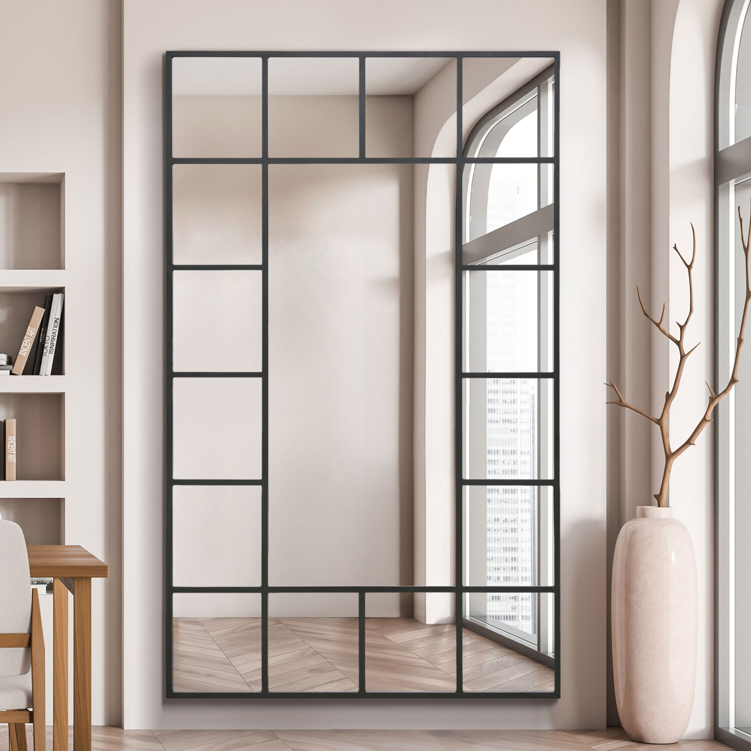 Image of Penestra Metal Modern Window Leaner Wall&hellip;