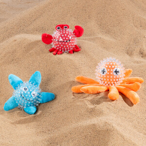 Spikey Aqua Ball Dog Toy