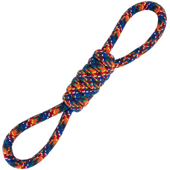 HugglePets Mountain Rope Figure 8 Dog Toy
