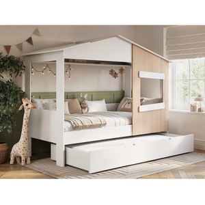 Dreamland House Bed with Trundle