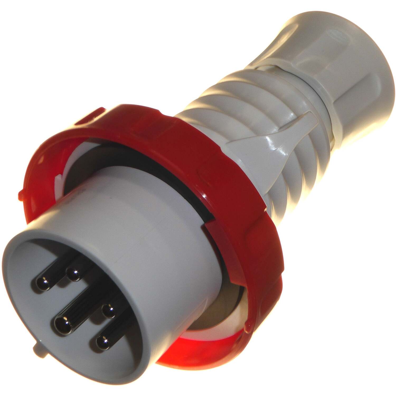 Gw60042h 32 Amp 5 Pin Industrial Plug Ip67 Waterproof 415 Volt Red - Image 3