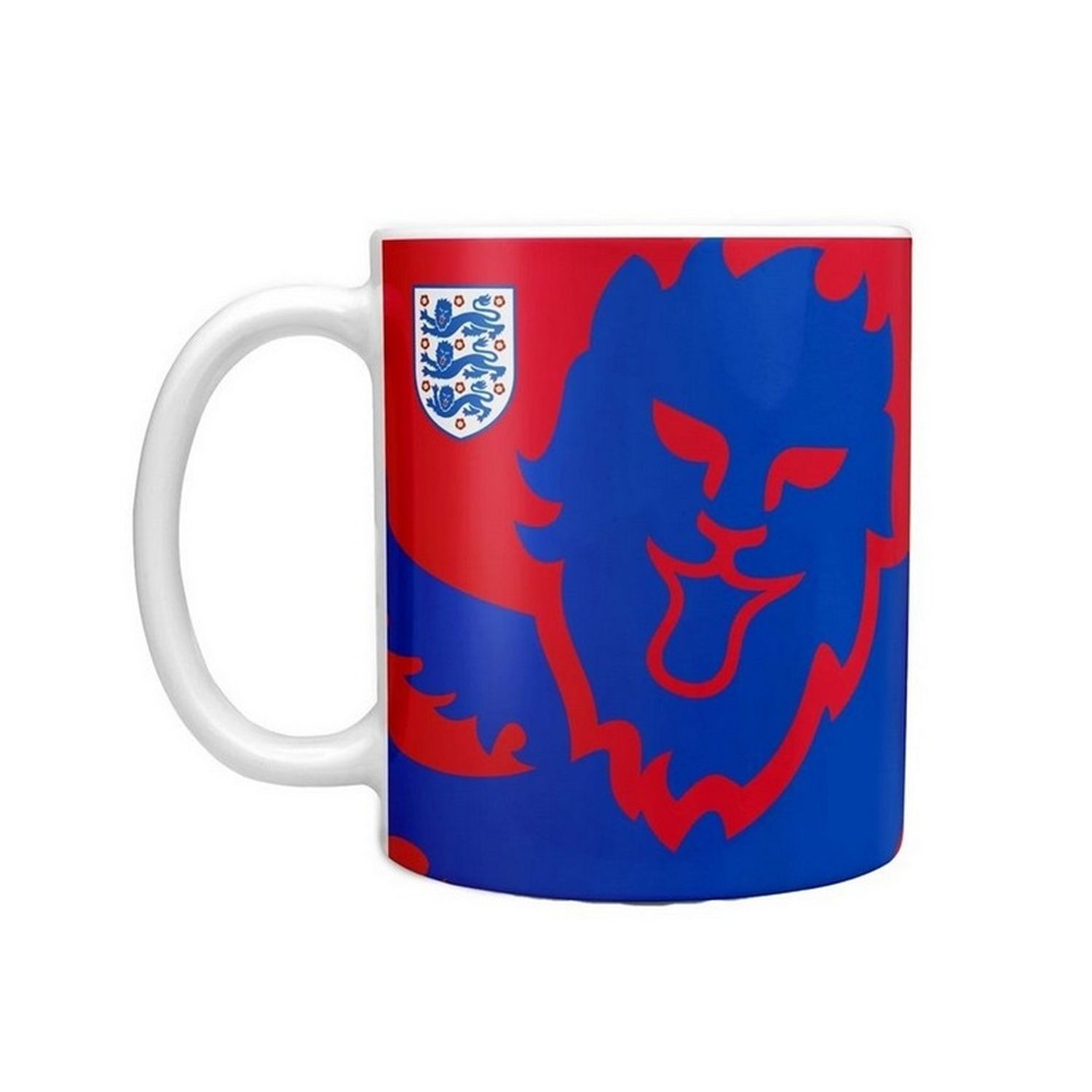 England Fa Slogan Mug - Red/Blue/White