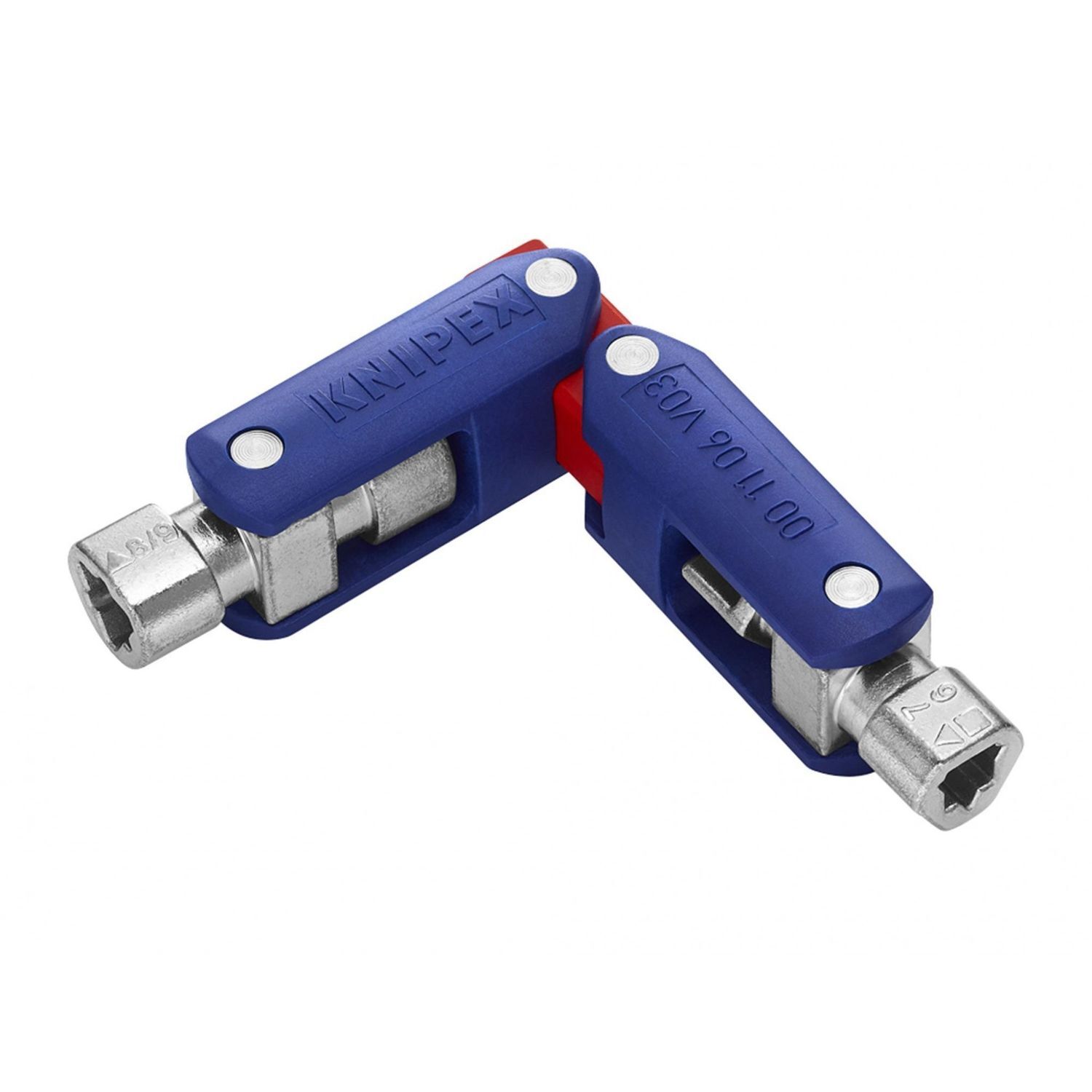 Knipex Doublejoint Control Cabinet Key - Multi Colour