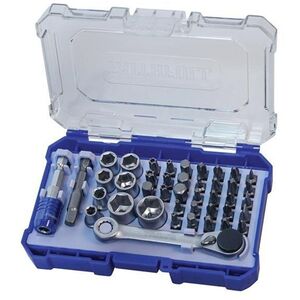 Faithfull Screwdriver Bit & Socket Set, 42 Piece
