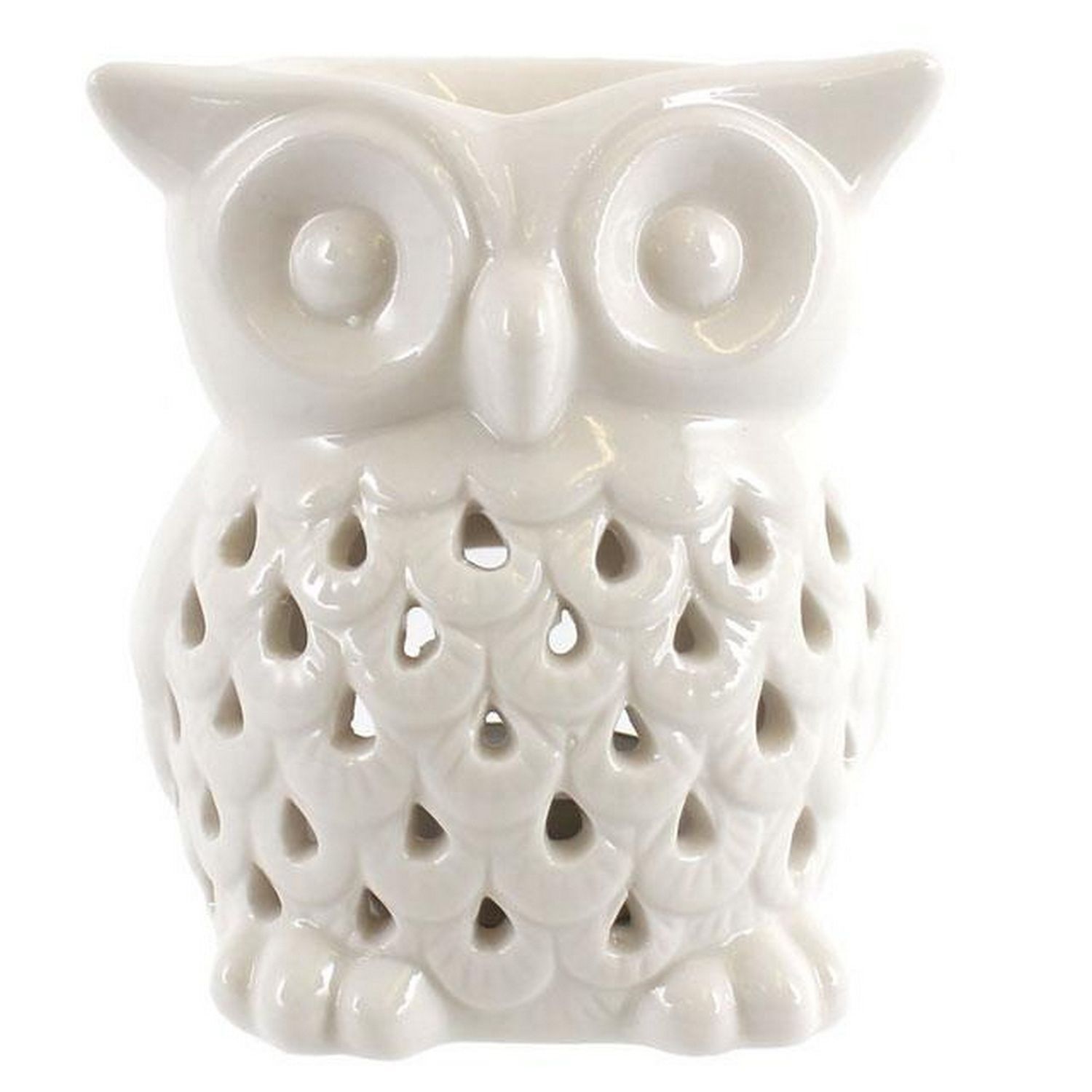 Something Different Unisex White Owl Oil Burner In - Image 2