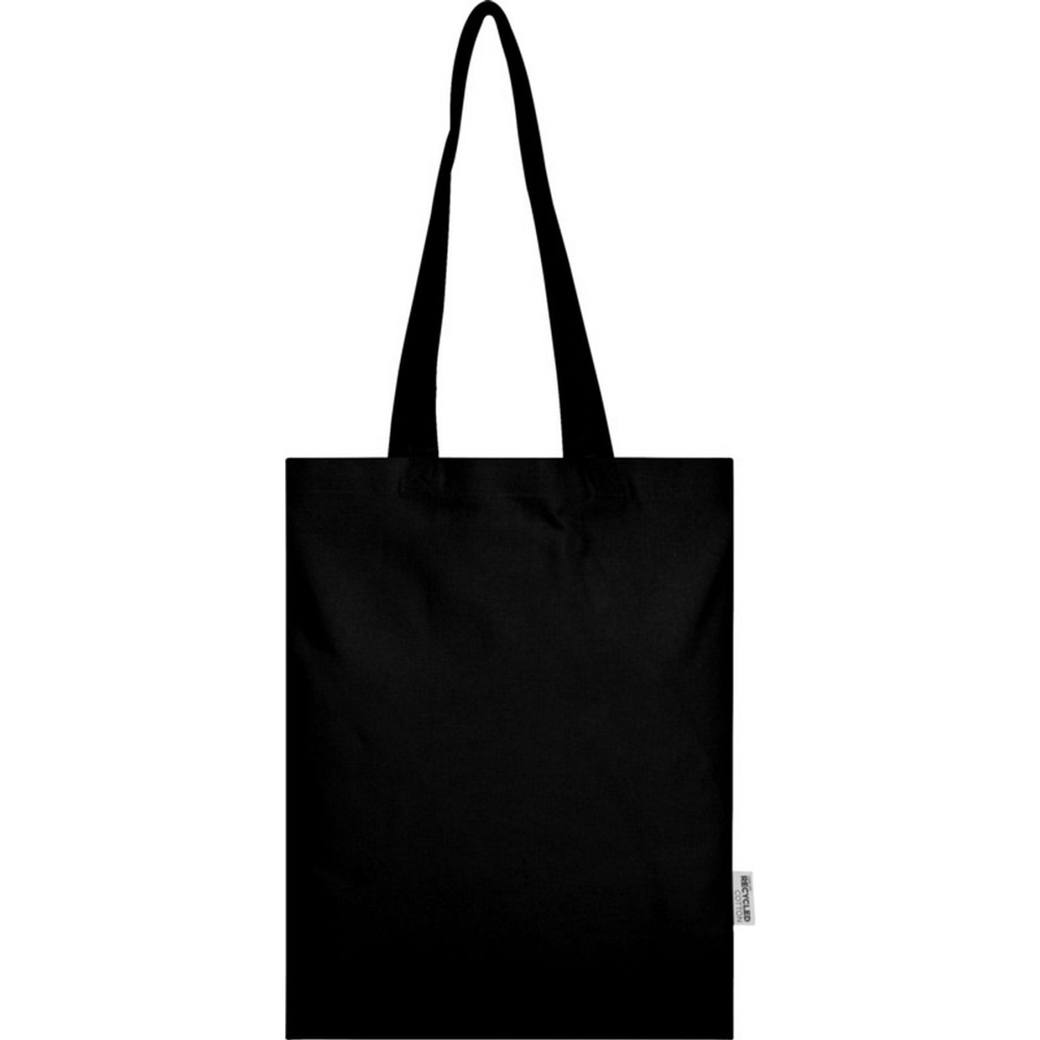 Floso Peru Recycled Cotton 7L Tote Bag - Black