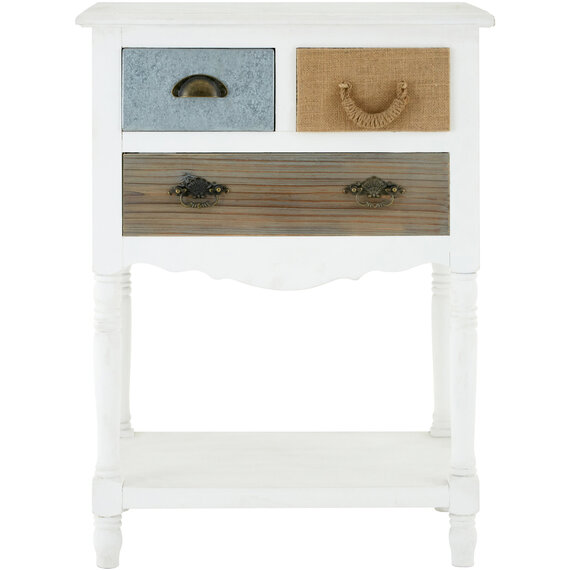 Weymouth 3 Drawer Unit With Shelf