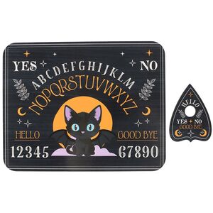 Something Different Cute and Creepy Bat Cat Talking Board