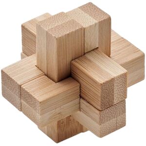 MidOcean Squarenats Bamboo Puzzle Brain Training Game