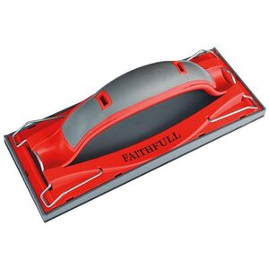 Faithfull Drywall Quick Grip Hand Sander 223 X 85mm (8.3/4 X 3.1/3in) (UK Plug)
