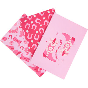 Pack of 3 Cowgirl Notebooks