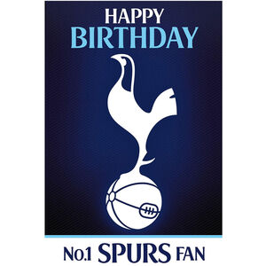 Tottenham Hotspur FC 3D & Lenticular Birthday Card