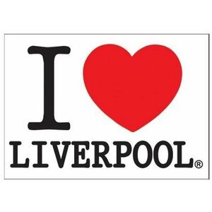 Magic Moments I Love Liverpool Postcard