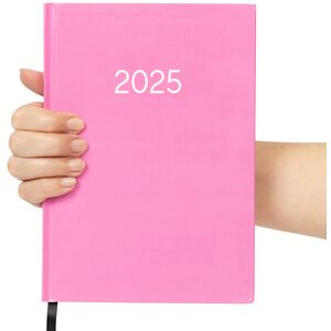 2027 Diary A5 Week to View - Hardback Planner Organiser with Ribbon Bookmark - Weekly Appointment Jo