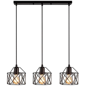 Pendant Light Black 3 Way Light