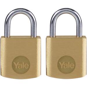 Yale Y3 nightlatch 60mm backset polished chrome Visi pack