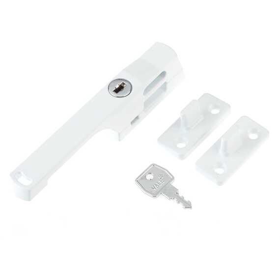 Yale Locks P115WE lockable window handle white finish