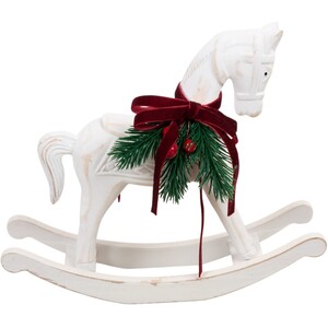 Wooden Decorative Rocking Horse