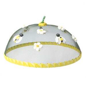 Bee & Flower Mesh Food Cover