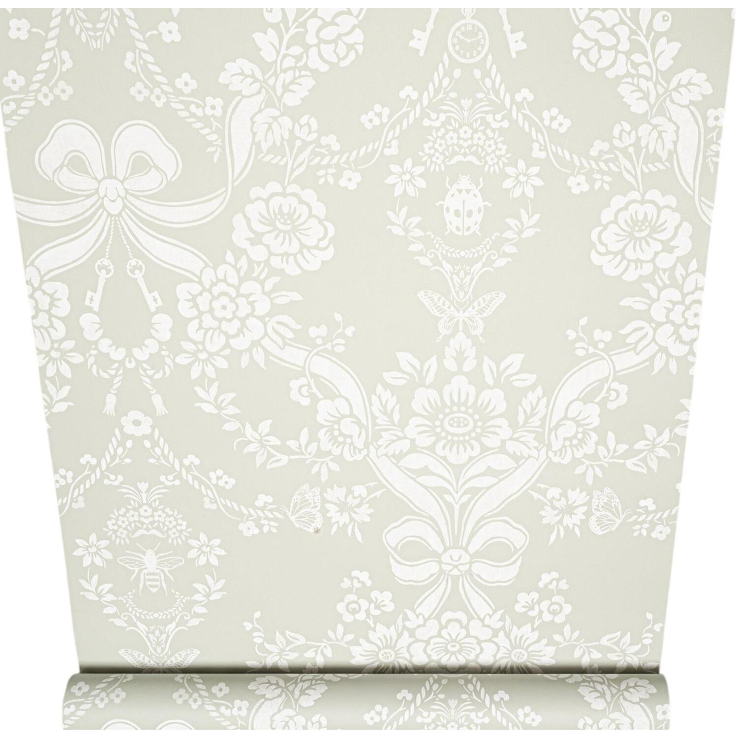 Sophie Laurence Sage Green Floral Paste The Wall Wallpaper 14170 - Green - Image 2