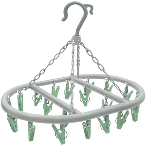 10 Arm Sock Dryer with 20 Pegs - Laundry Drying Rack