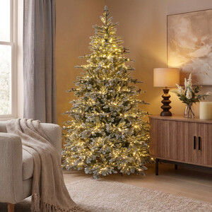Pre-Lit Fontaine Fir Christmas Tree 7ft