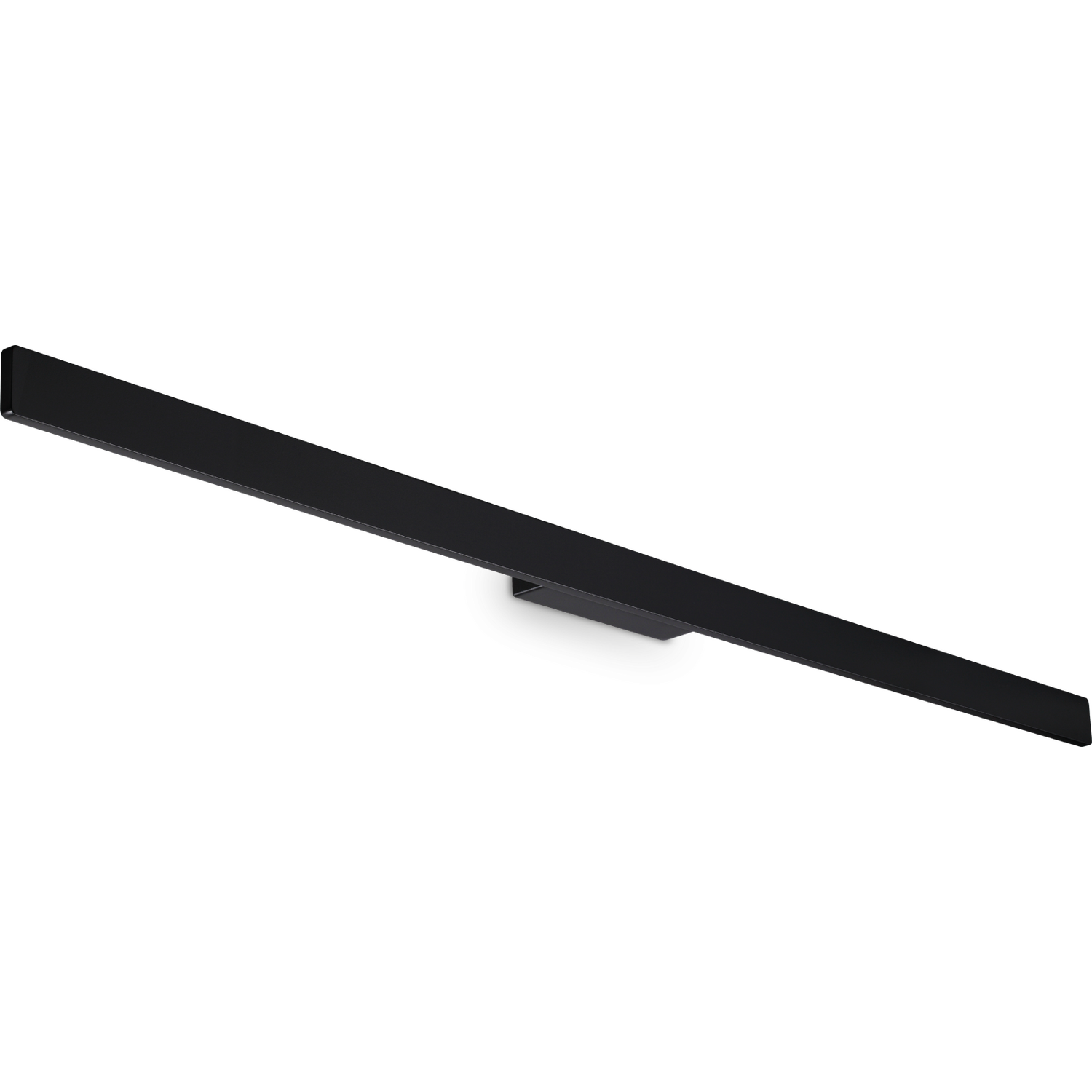 Ideal Lux Lighting Linea Wall Light Black - Black