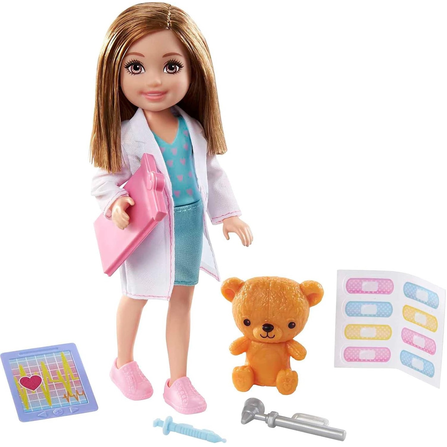 Barbie Chelsea I Can Be Career Doctor Doll - Blue