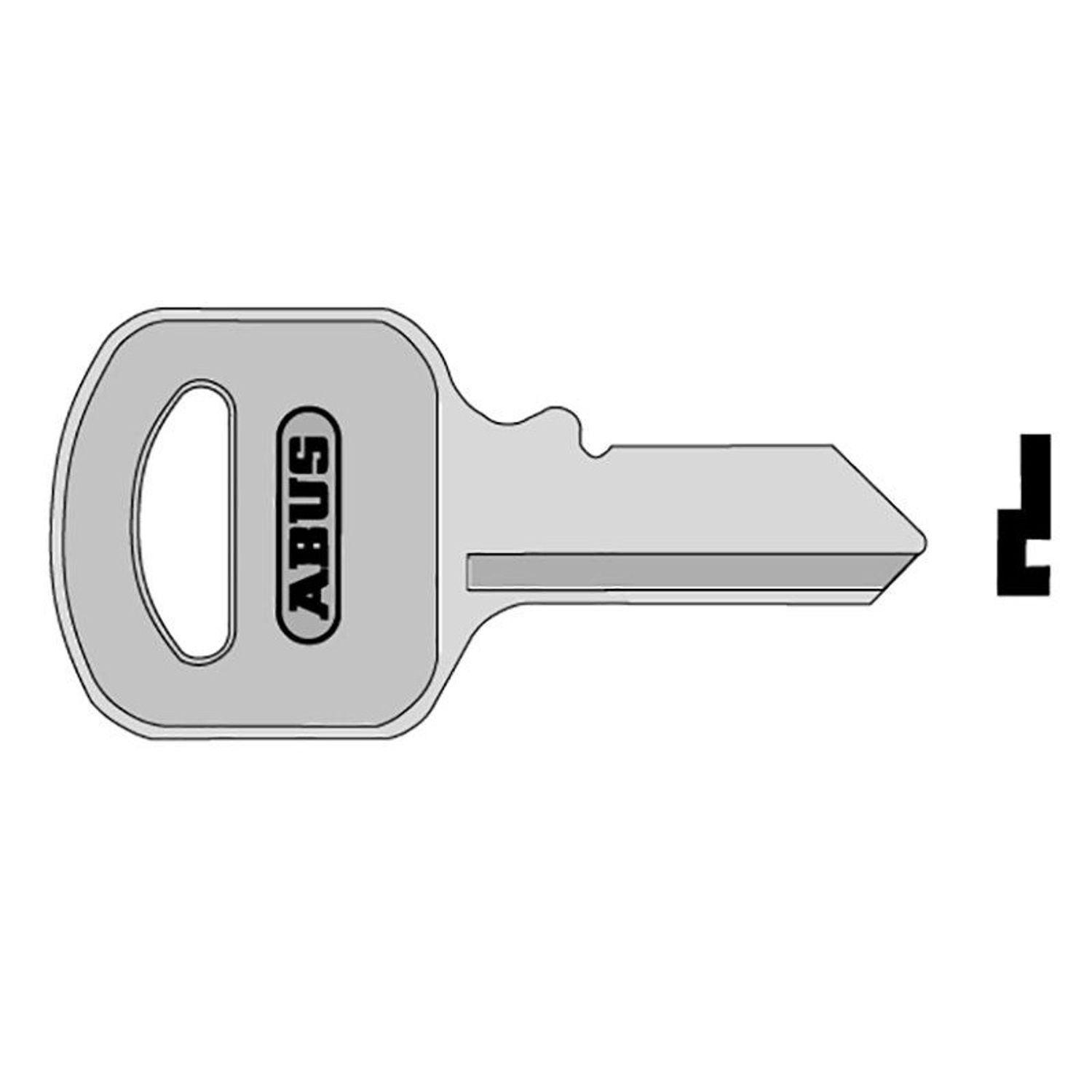 Abus Mechanical 55 Series Key Blanks - Multi Colour