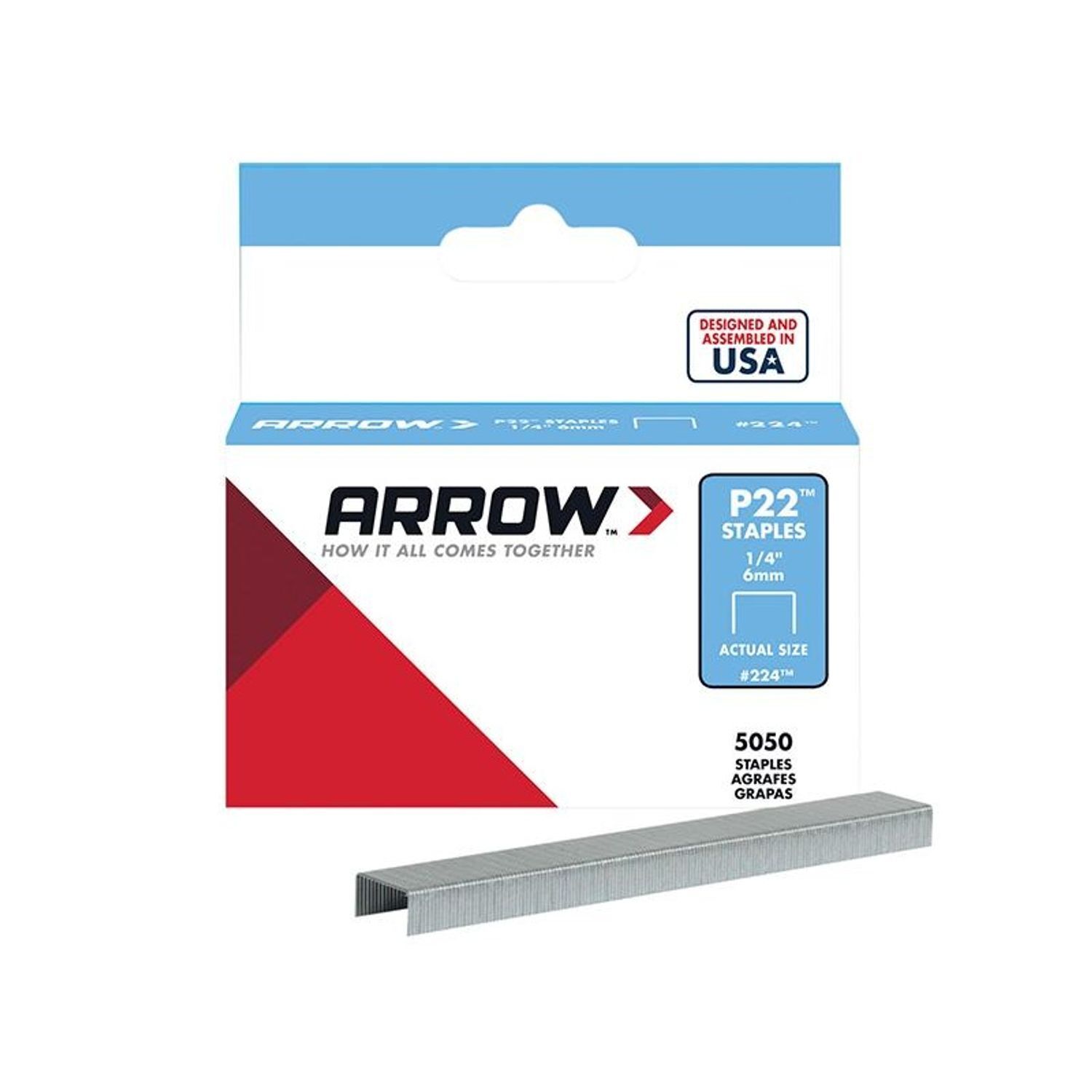 Arrow P22 Staples A - Multi Colour
