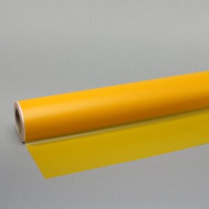 Yellow Frosted Film Party Decoration