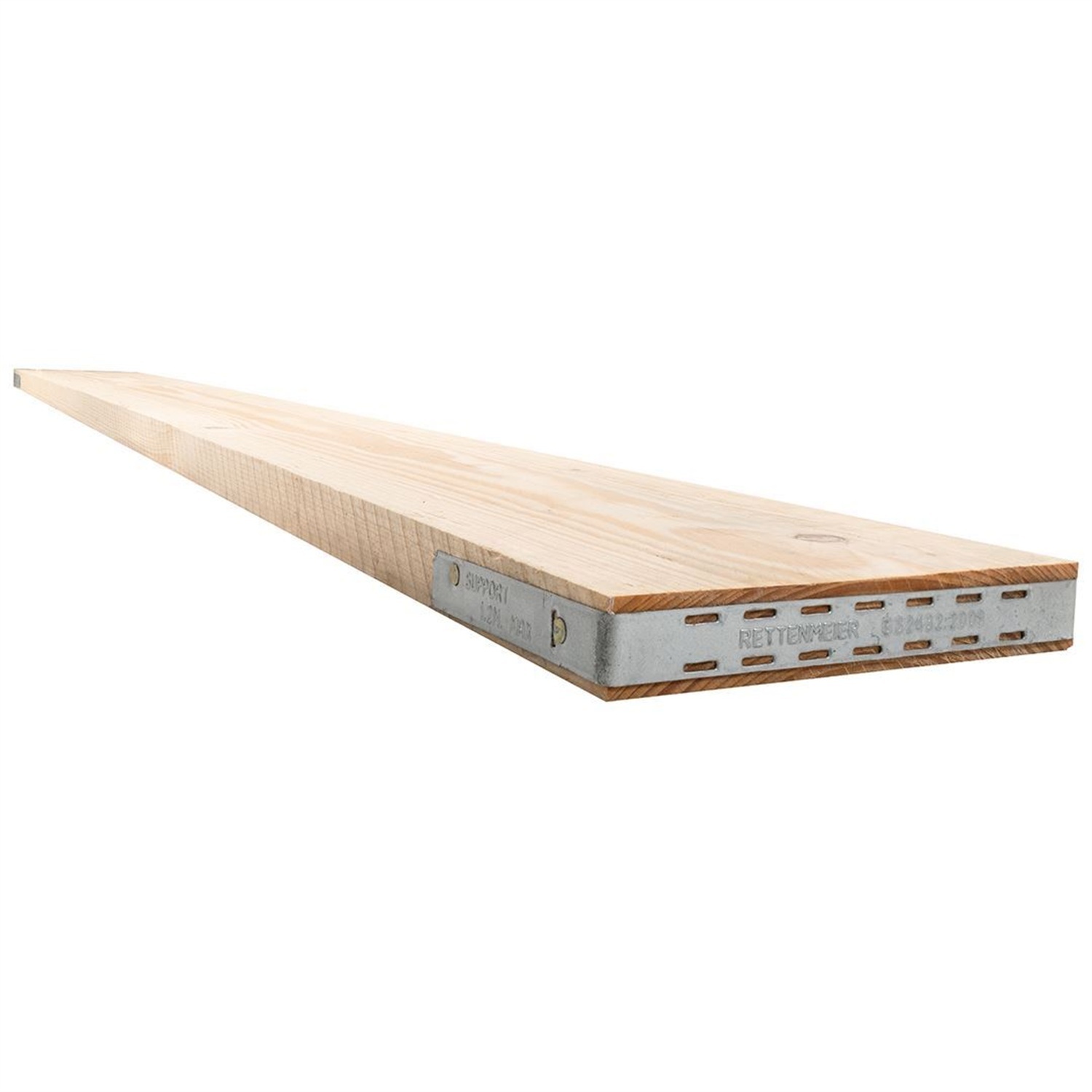 Snowdon Timber Banded Scaffold Board (T) 36mm (W) 225mm (L) 1.8m - Pack of 10 - Natural / 5