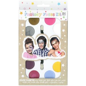 Amscan Fantasy Faces Make Up Kit Pink