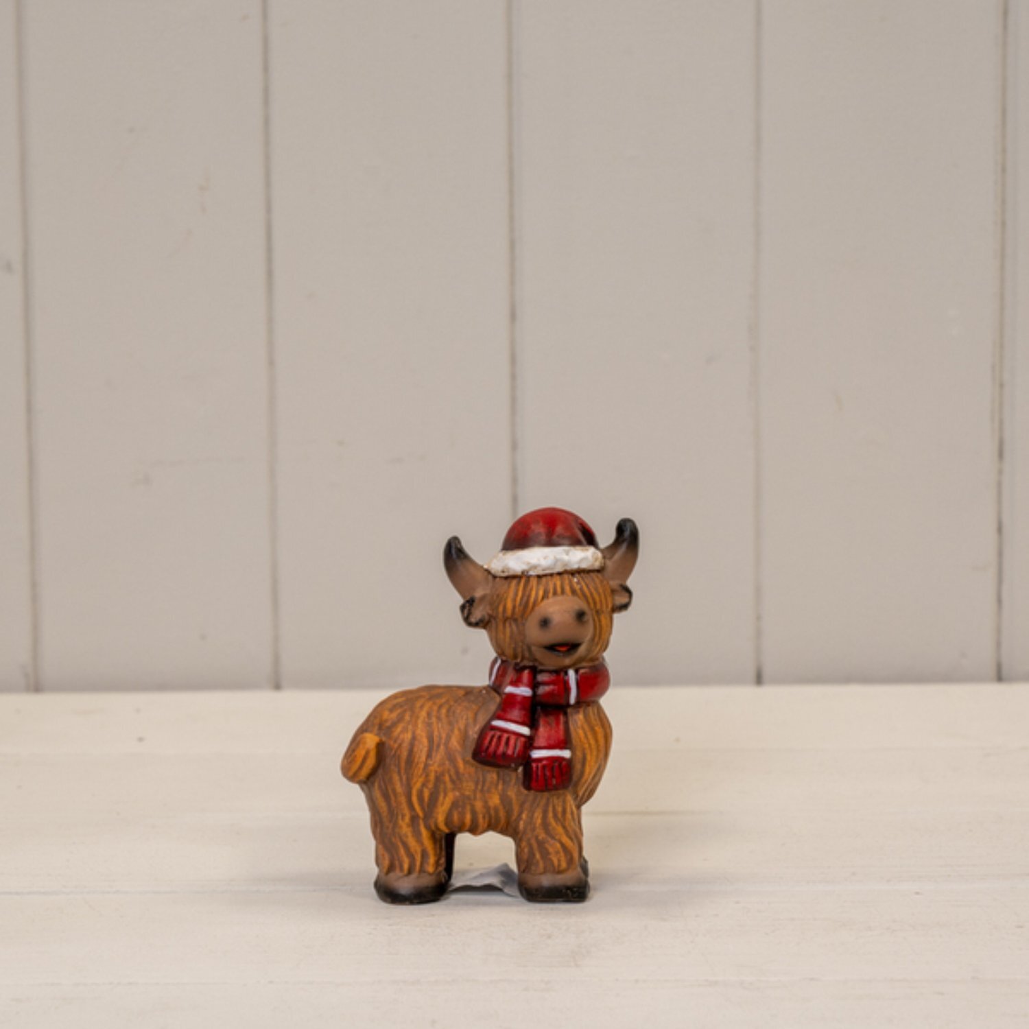  - Stylish Brown Rustic Terrocotta Highland Cow - Image 3