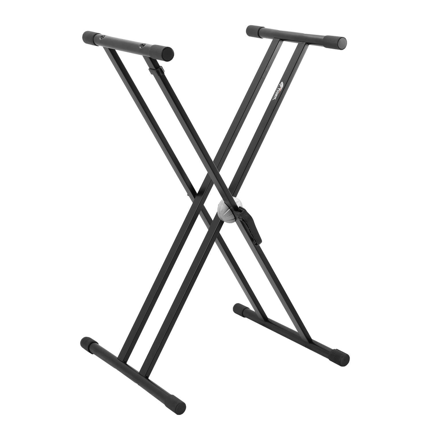 Tiger Music Kys14-Bk Fully Adjustable Keyboard Stand - Double Braced - Neutral - Image 2