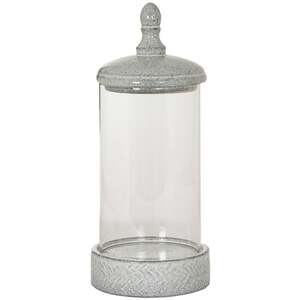 Sona Large Hurricane Lantern With Lid