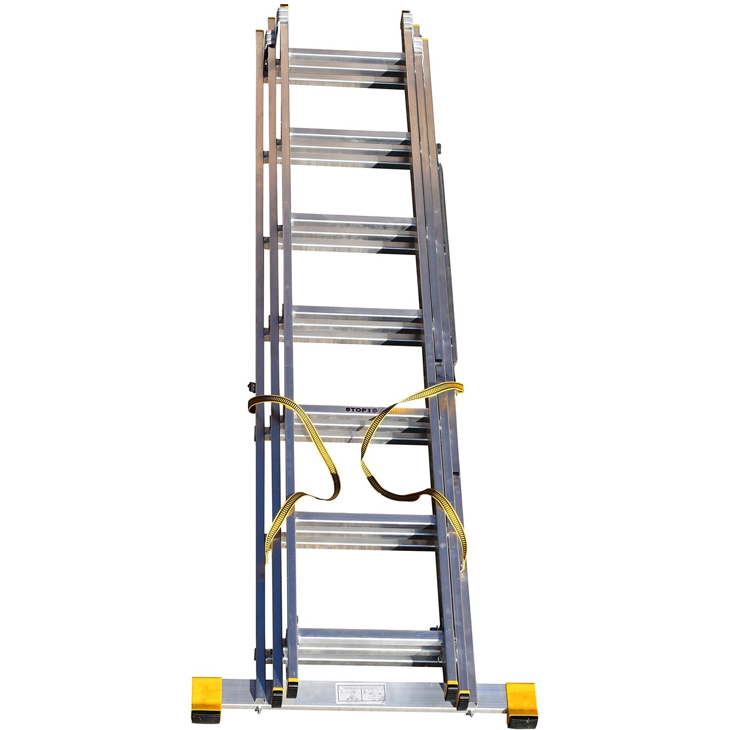 B&Q - 3.99M 3 Section Extension Ladder - Image 2