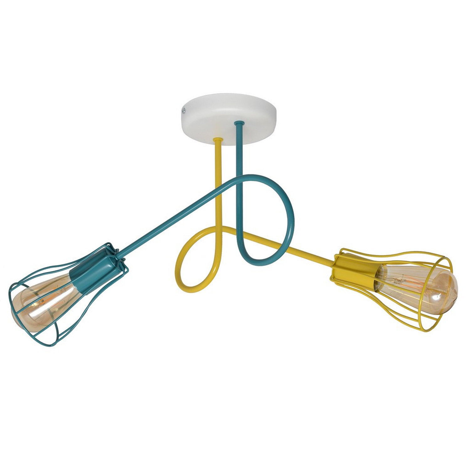 Helam Lighting Oxford Ceiling Light Multi-Coloured
