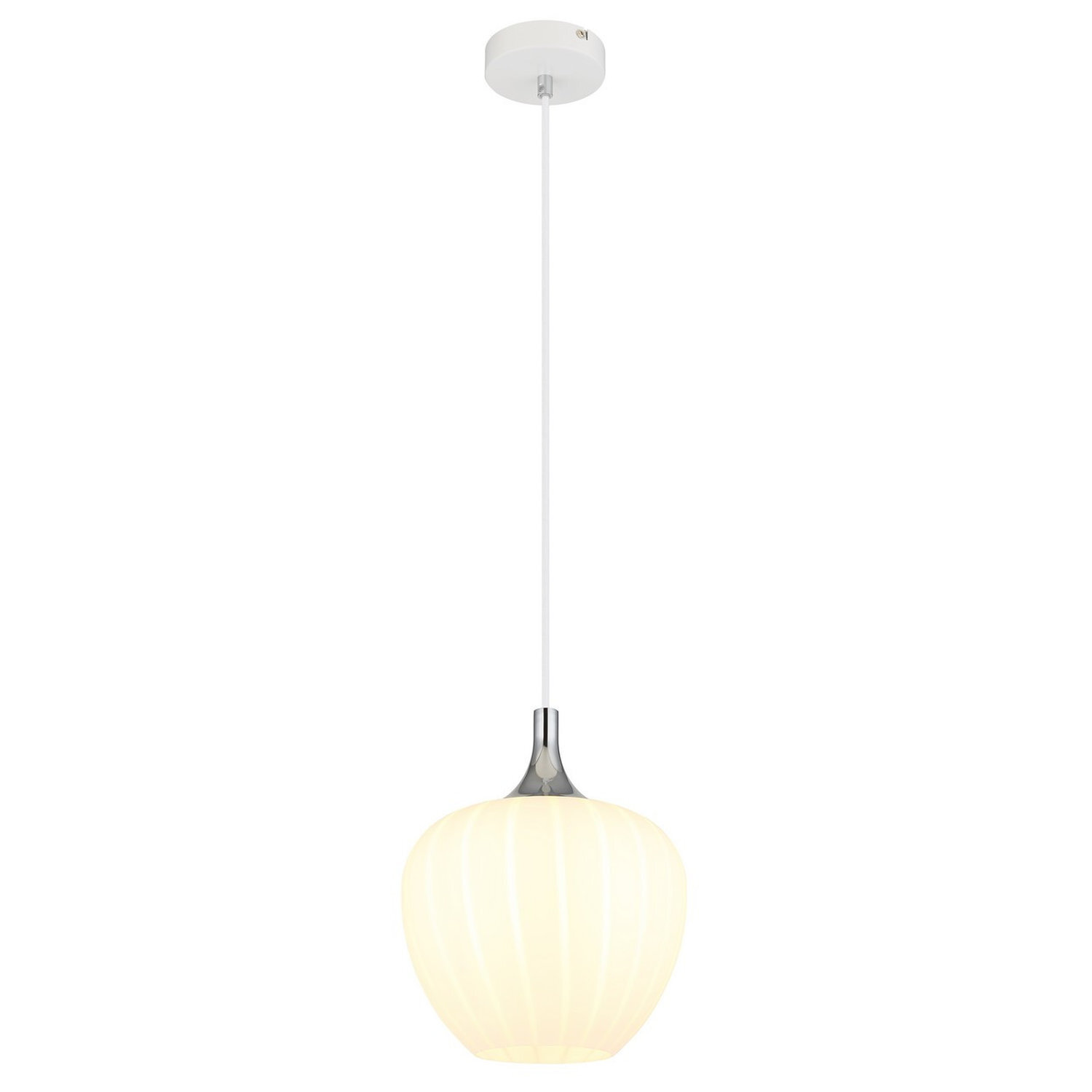 Globo Lighting Maxy Pendant Light White