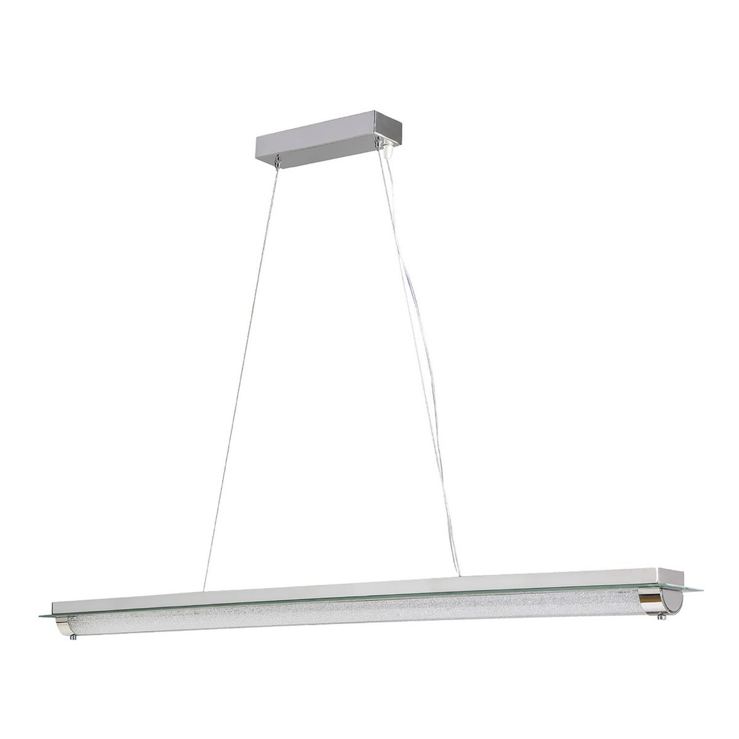 Inspired Lighting Tube Pendant Light Chrome