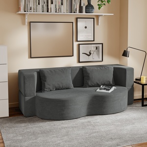 2 Seater Sofa Bed with Flip Mechanism