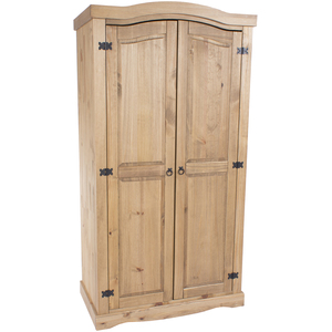 Corona Two Door Curved Wardrobe